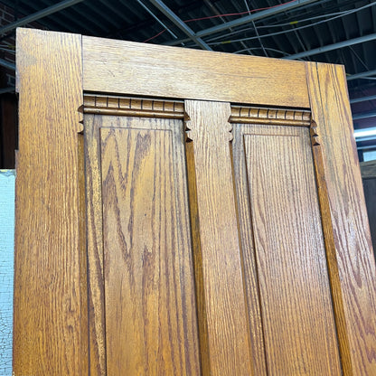 Solid Oak Antique Victorian Door