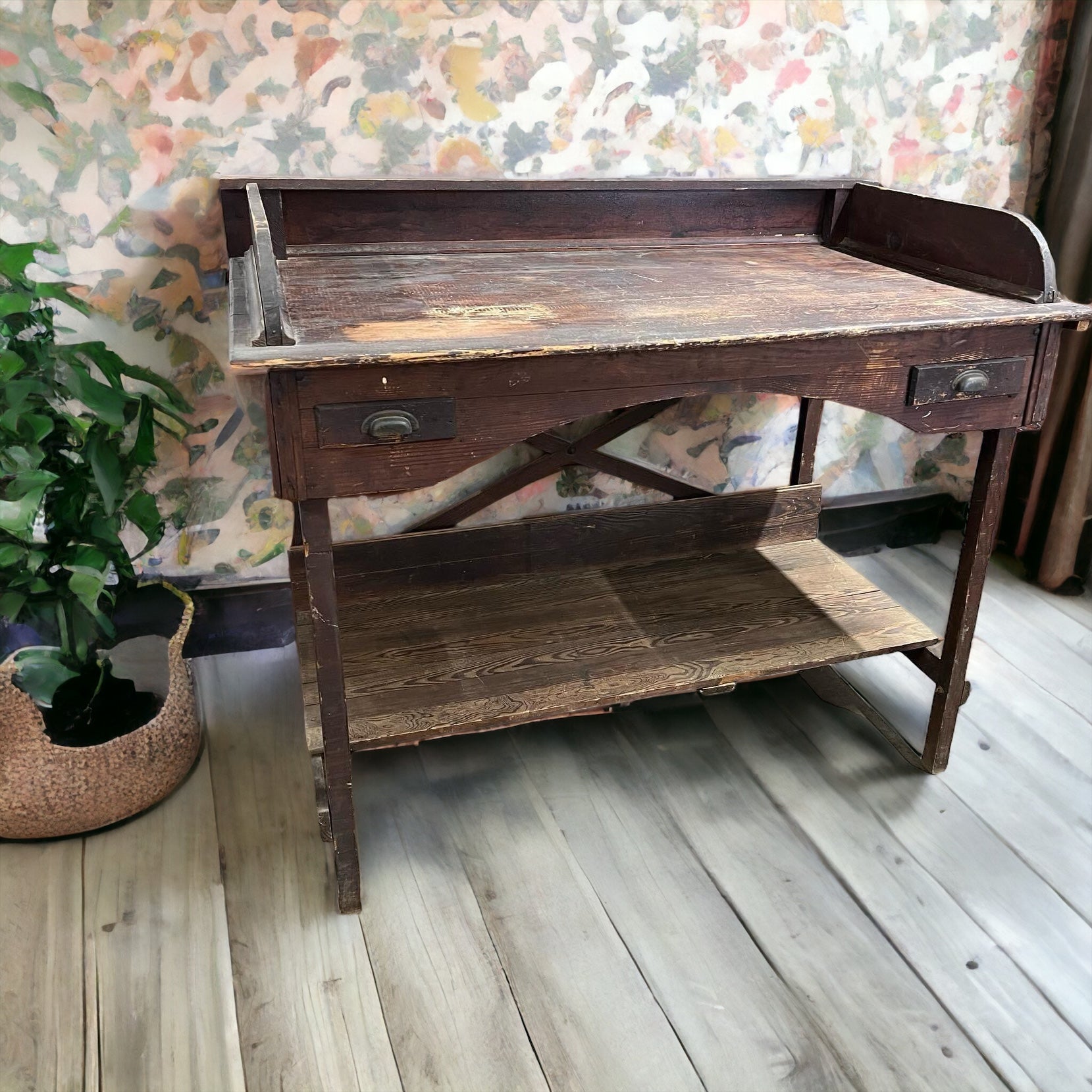 Antique Stand-Up Desk/Counter