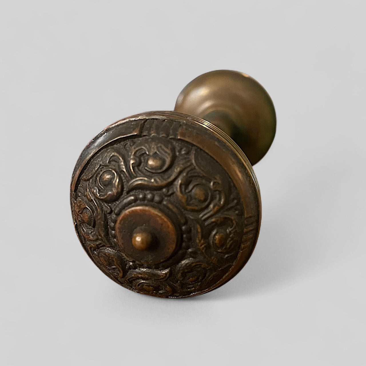 Antique Brass Reading “Columbian” Doorknob c. 1897
