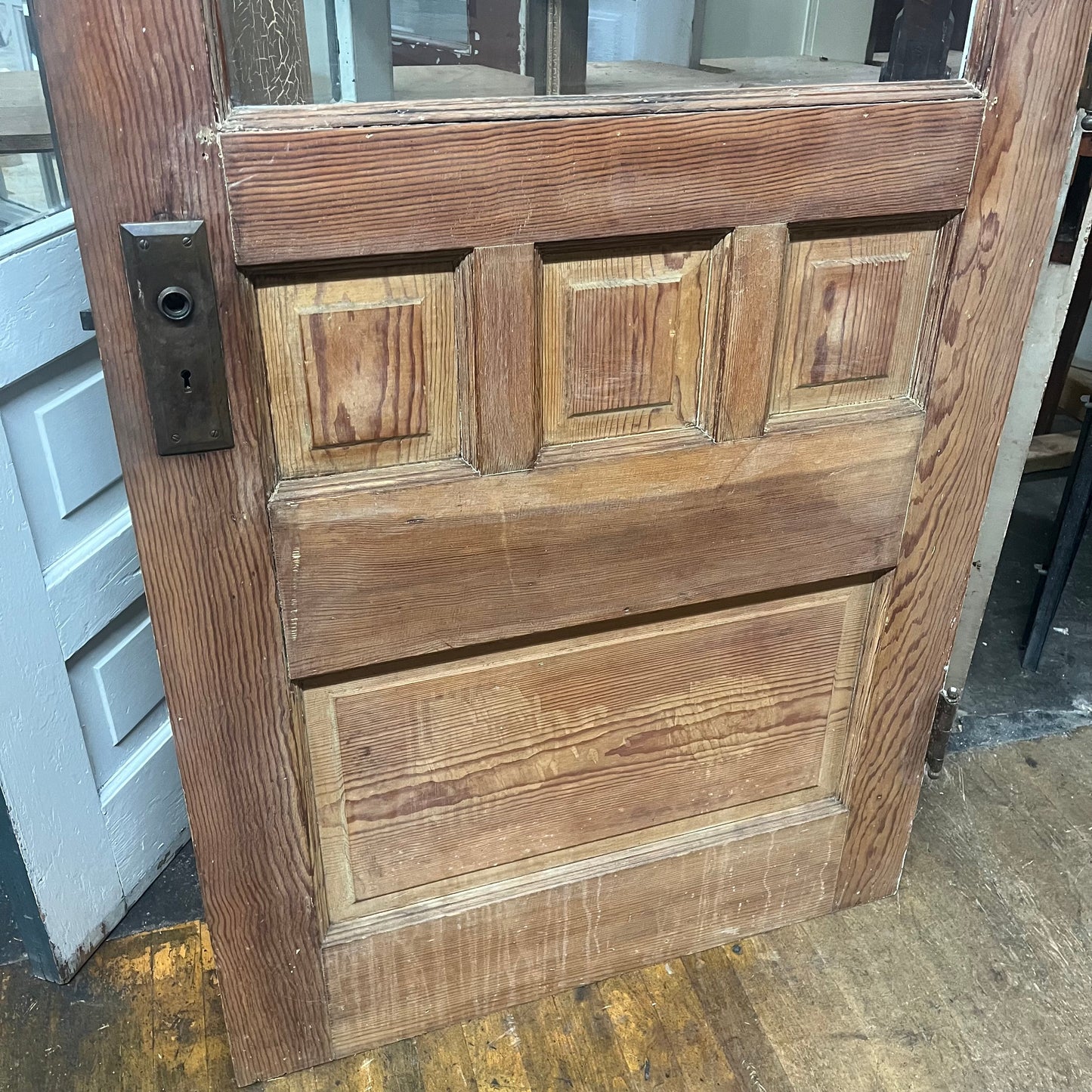 Antique Door With Glass