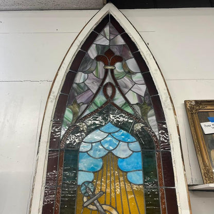 Antique (150 years old) Stained Glass Window