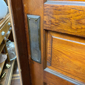 Antique Six Panel Swing Door with Frame