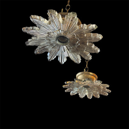 Vintage Art Deco Starburst Light