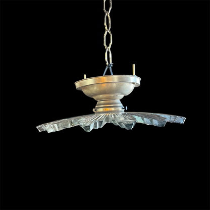 Vintage Art Deco Starburst Light