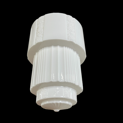 Vintage Art Deco ‘Skyscraper’ Pendant Light