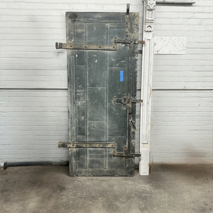 Antique Steel Wrapped Firedoor