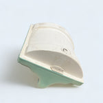 Load image into Gallery viewer, Antique Vintage Jadeite Light Green Porcelain Recessed Toilet Paper Holder

