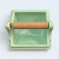 Antique Vintage Jadeite Light Green Porcelain Recessed Toilet Paper Holder