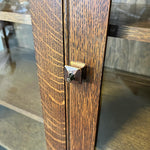 Load image into Gallery viewer, Antique Quarter Sawn Oak Curio Cabinet
