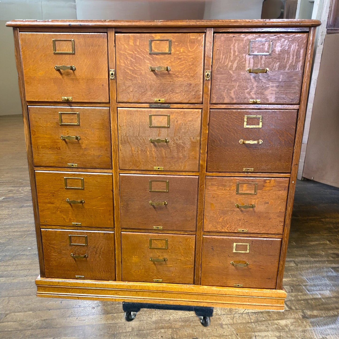 Vintage 12 Drawer Library Bureau