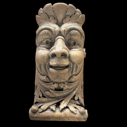 Gothic Plaster Wall Hanging  Corbel