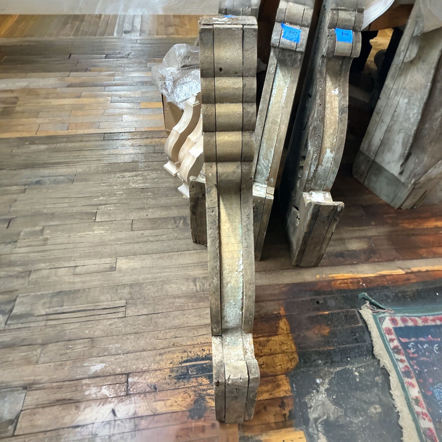 Antique Wooden Corbel