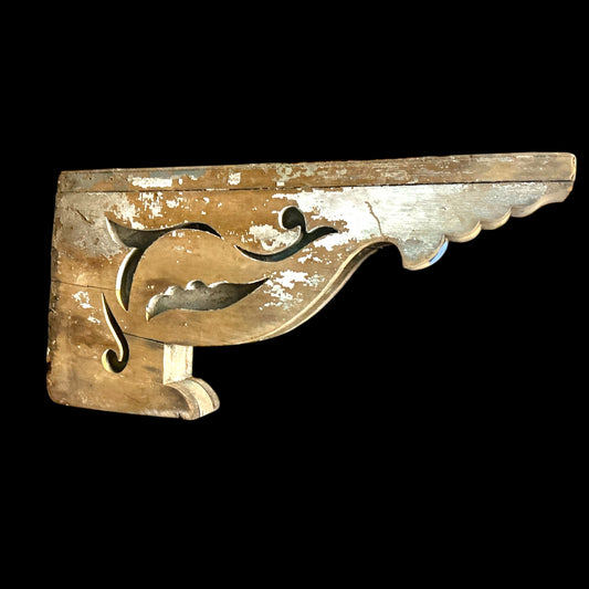 Antique Wooden Corbel