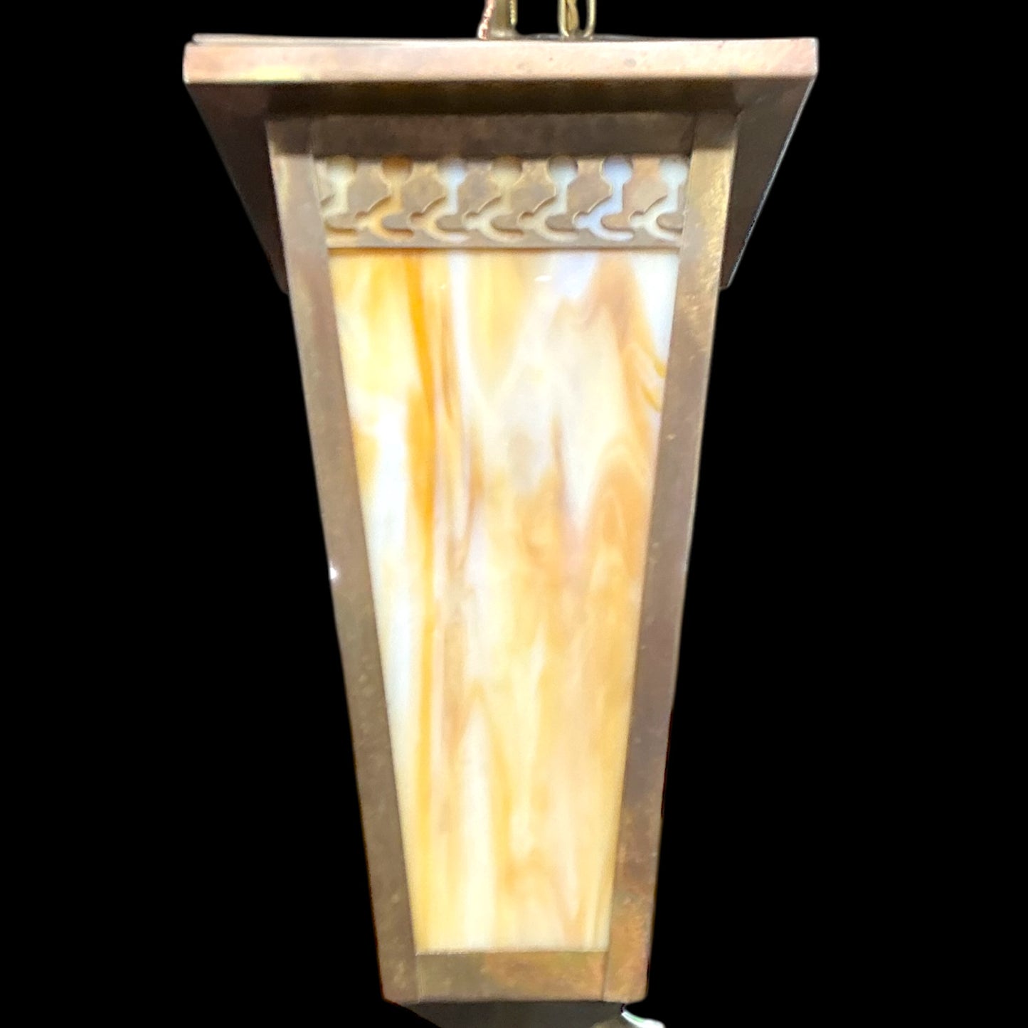 Vintage Arts & Crafts Pendant Light