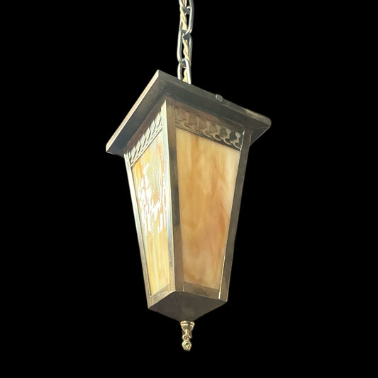 Vintage Arts & Crafts Pendant Light