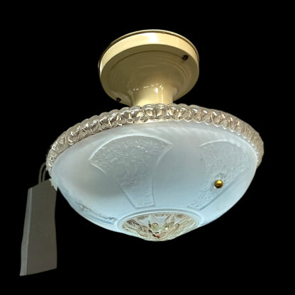 Vintage Three Chain Pendant Light(1930’s)