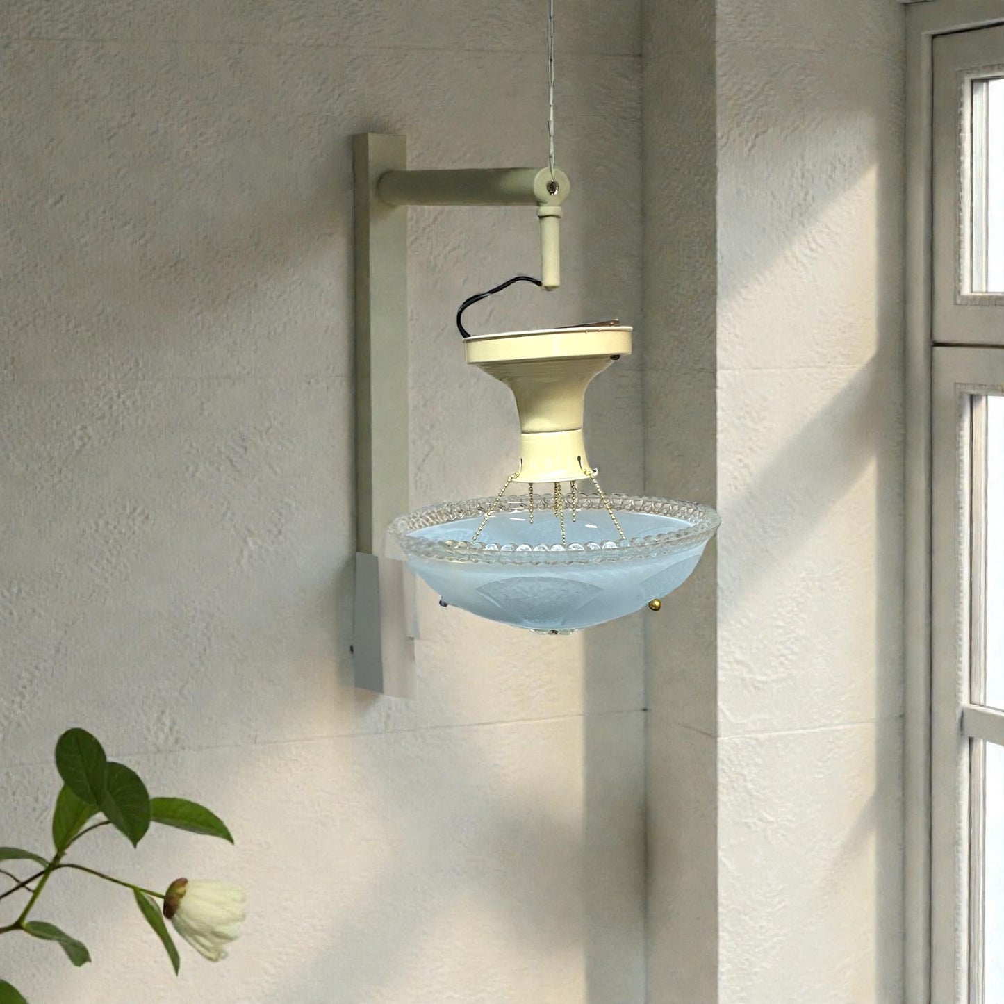 Vintage Three Chain Pendant Light(1930’s)