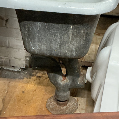 Vintage Cast Iron Utility Sink