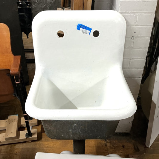Vintage Cast Iron Utility Sink