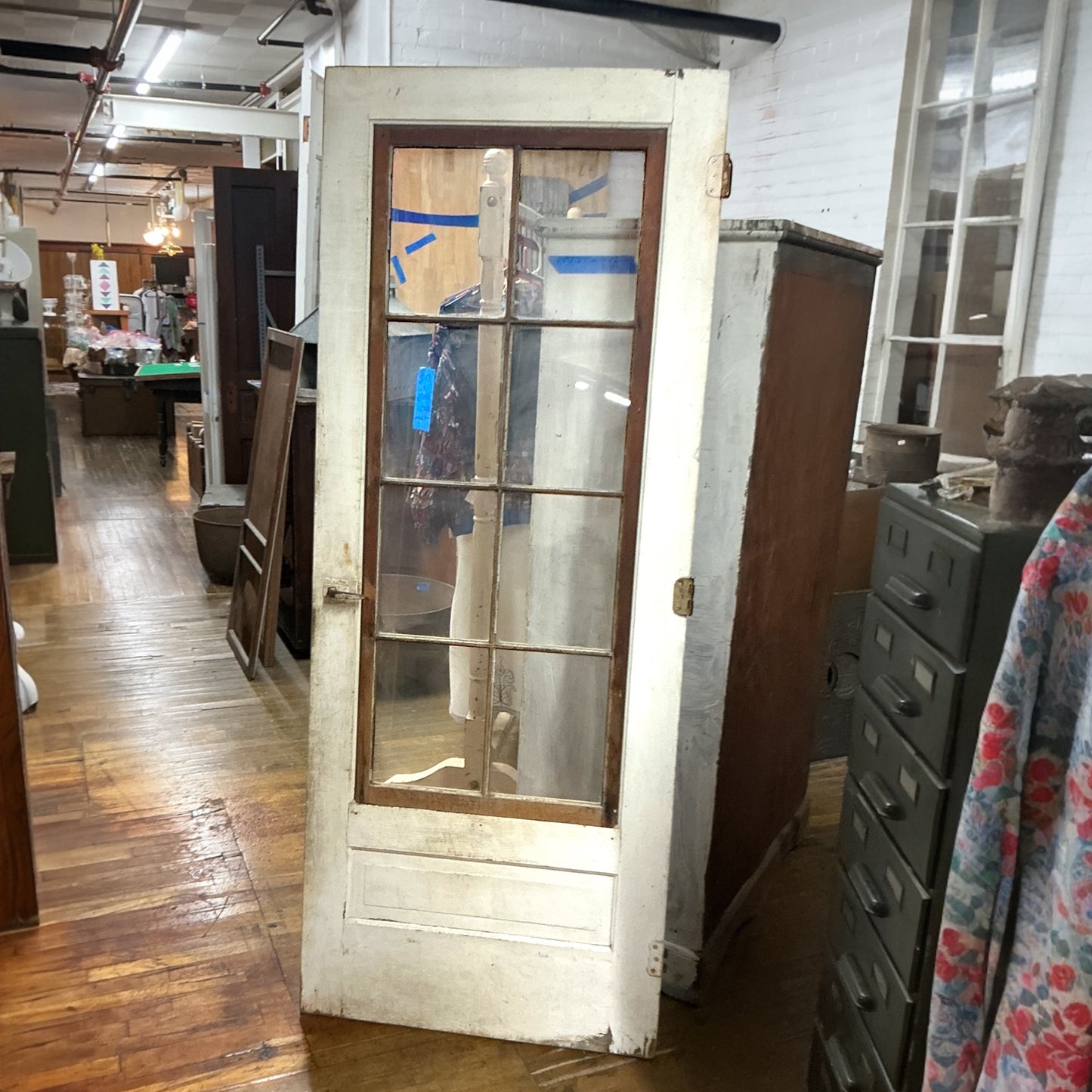 Vintage Storm Door With Removable Screen