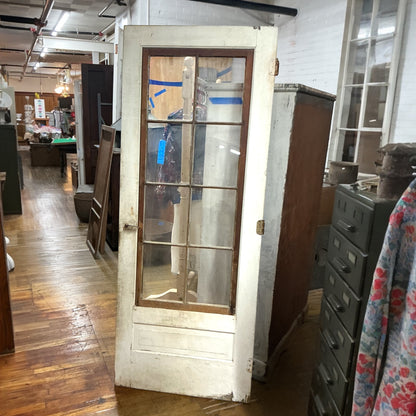 Vintage Storm Door With Removable Screen