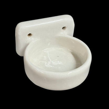 Antique Porcelain Enameled Cup Holder