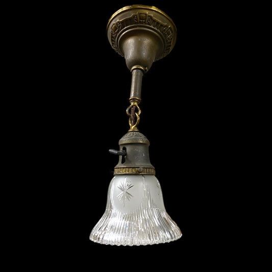 Antique Victorian Pendant Light(Early 1900’s)