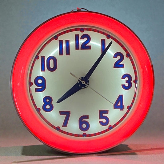 Vintage Neon Clock(1930’s/40’s)