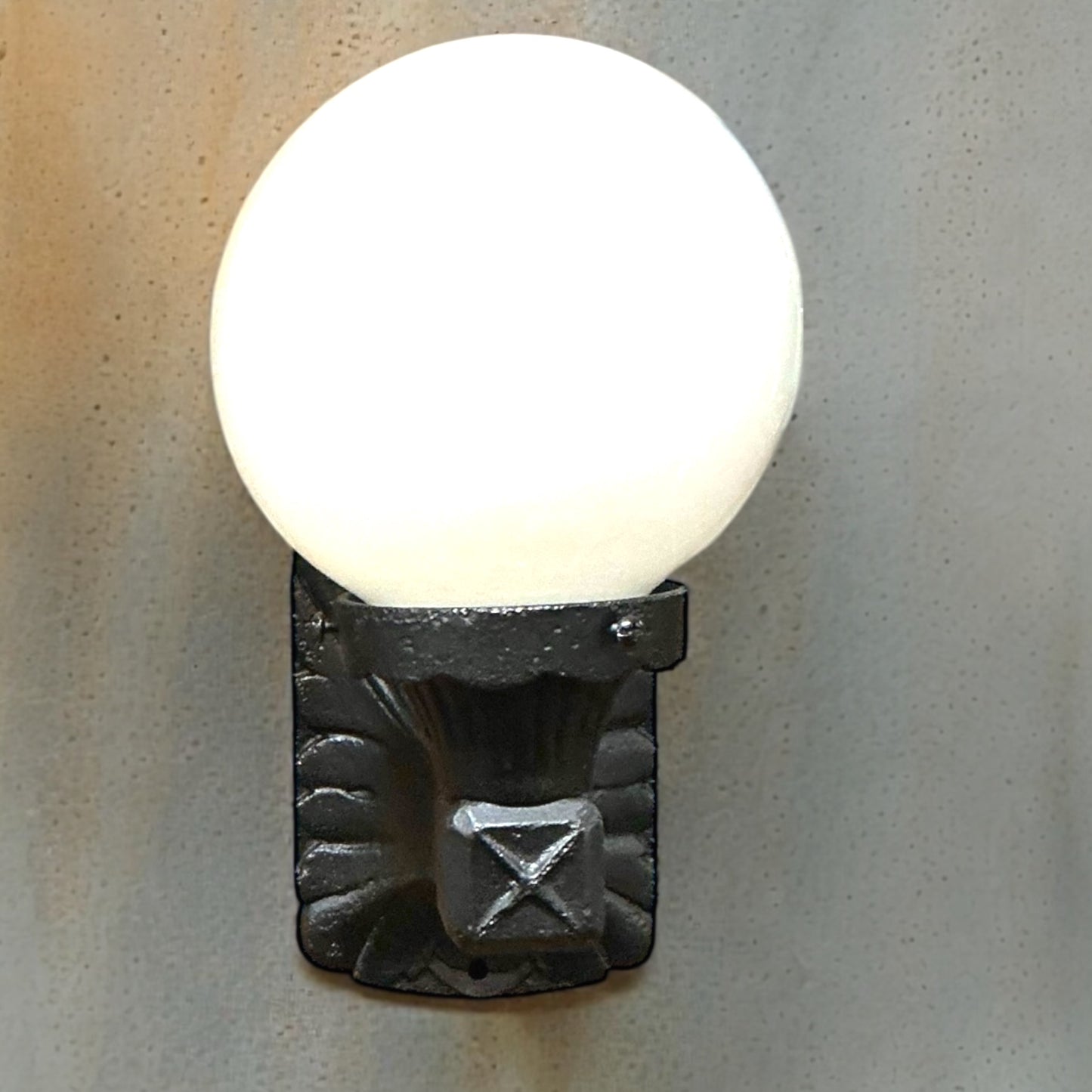 Antique Iron Exterior Gothic Style Sconces