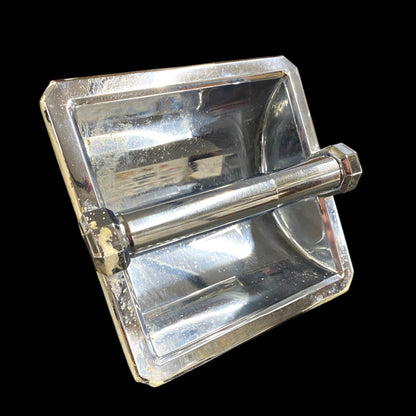 Mid Century Recessed Toilet Paper Holder