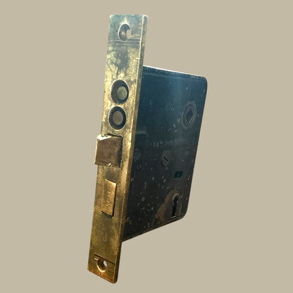 Antique Russwin Exterior Mortise Lock(#0122)