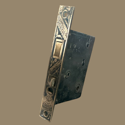 Antique Exterior Mortise Lock; Late 1800’s