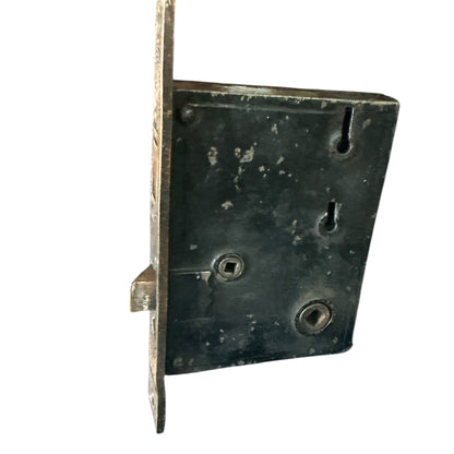 Antique Exterior Mortise Lock; Late 1800’s