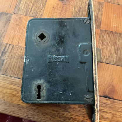 Antique Russwin Exterior Mortise Lock