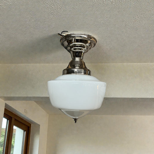 Antique Schoolhouse Ceiling Fixture