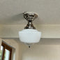 Antique Schoolhouse Ceiling Fixture