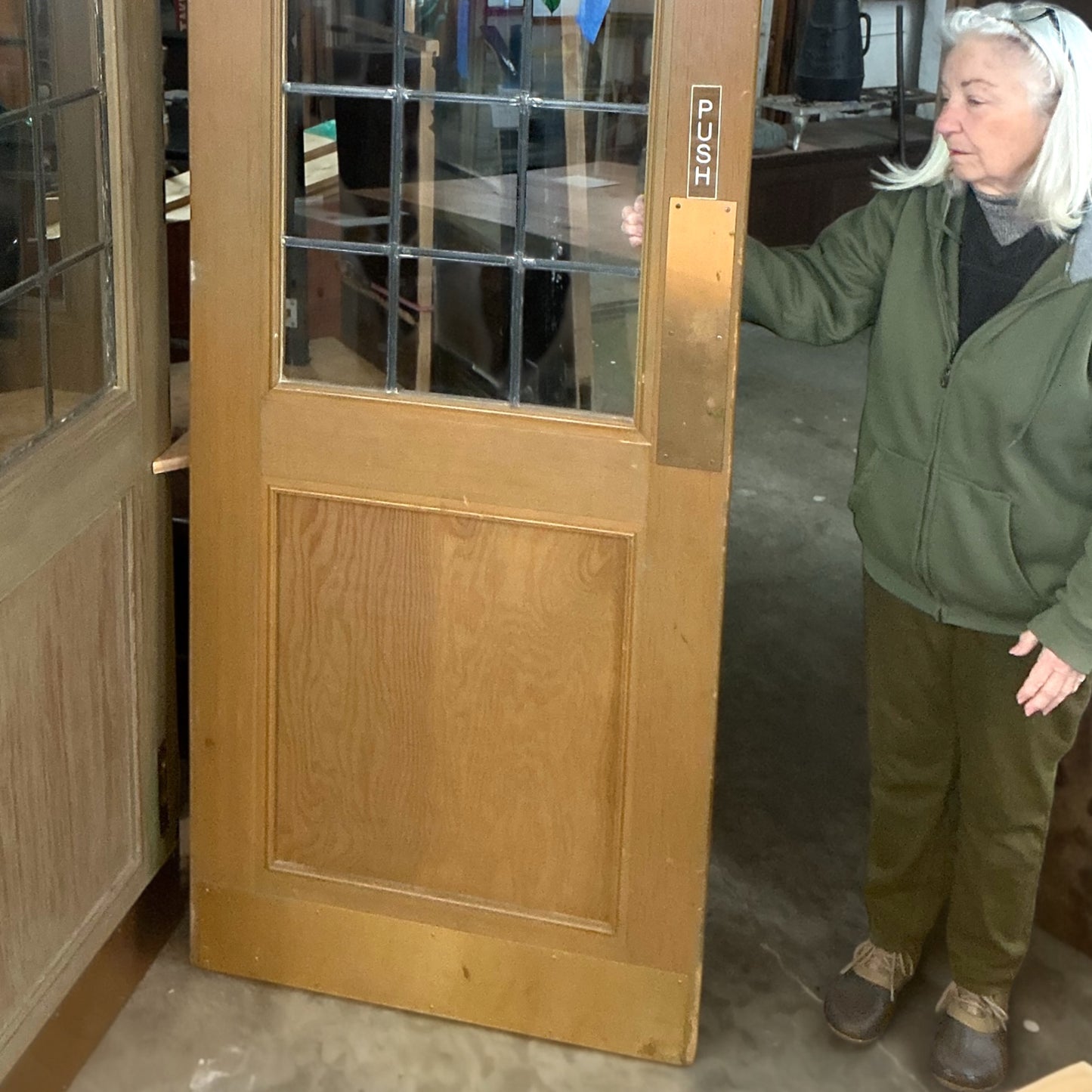 Vintage Swing Door