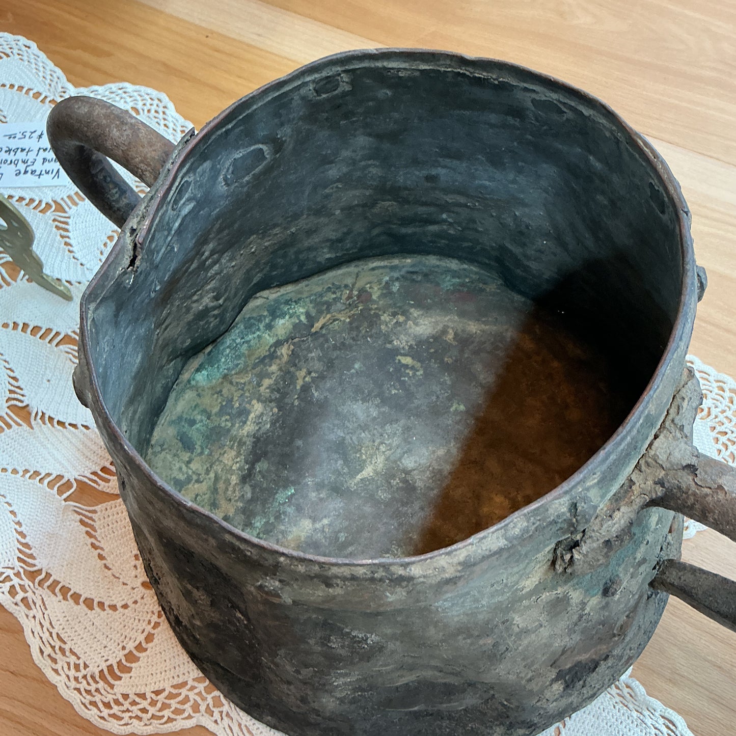 Antique French Copper Cauldron(1800’s)