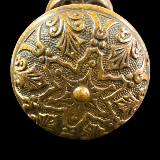 Antique Victorian/Renaissance Revival Knobset w/Rosettes