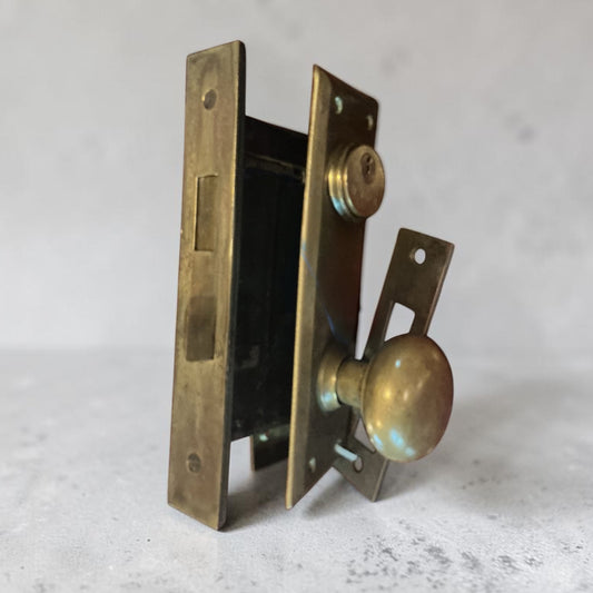 Antique Sargent Exterior Door Lockset
