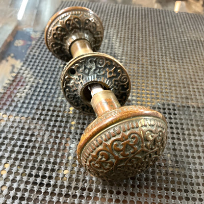 Antique Eastlake Style Knobset w/Rosettes