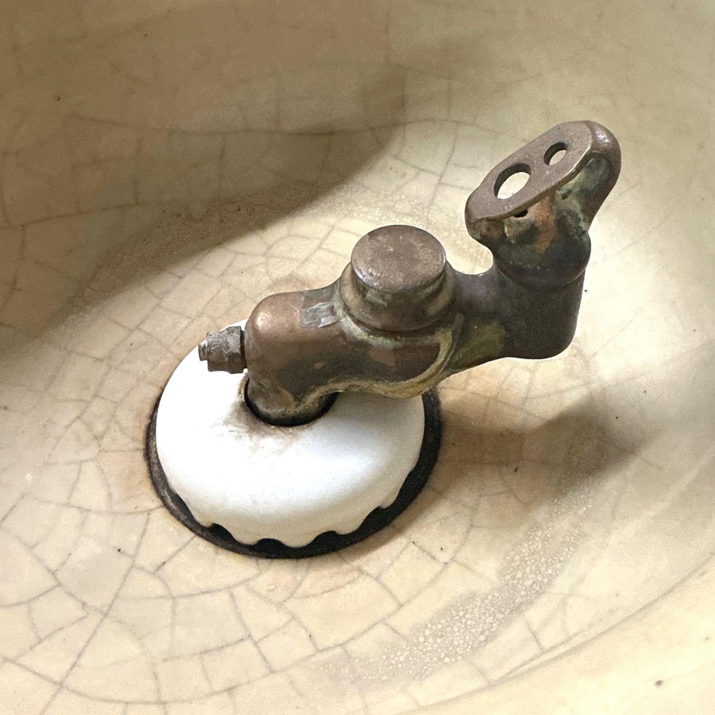 Antique Earthenware Water Fountain