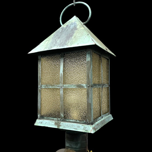 Antique Nantucket Design Exterior Lantern(Rewired)