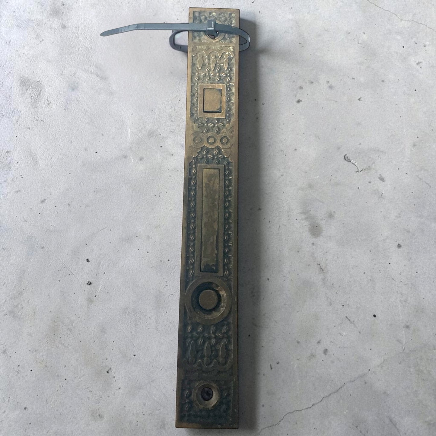 Antique Eastlake Single Pocket Door Lock Set