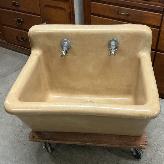 Antique Earthenware Basin/Farm Sink