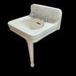 Antique Trenton Potteries Peg Leg Sink