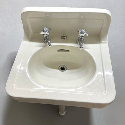 Antique Trenton Potteries Peg Leg Sink