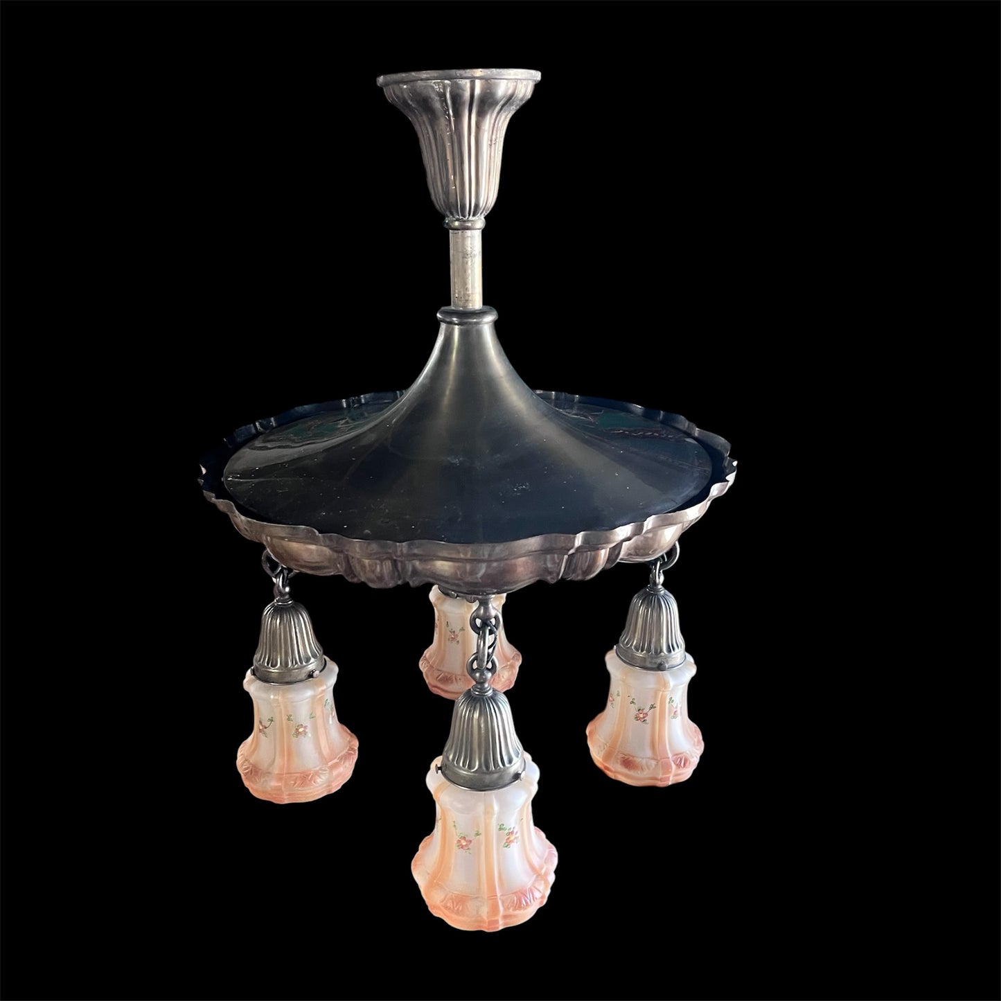 Antique Late Victorian/Early Art Deco Chandelier(1920’s)