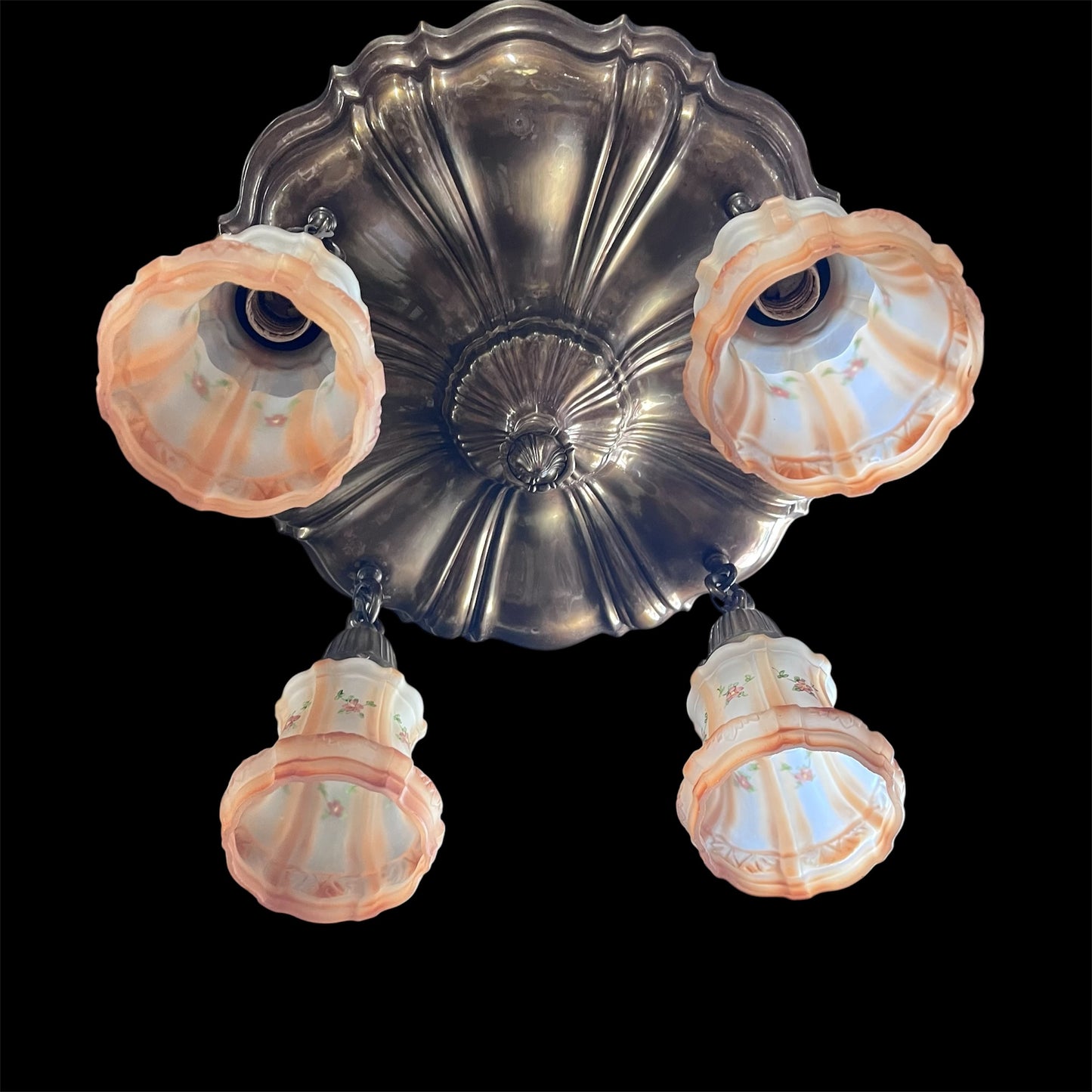 Antique Late Victorian/Early Art Deco Chandelier(1920’s)