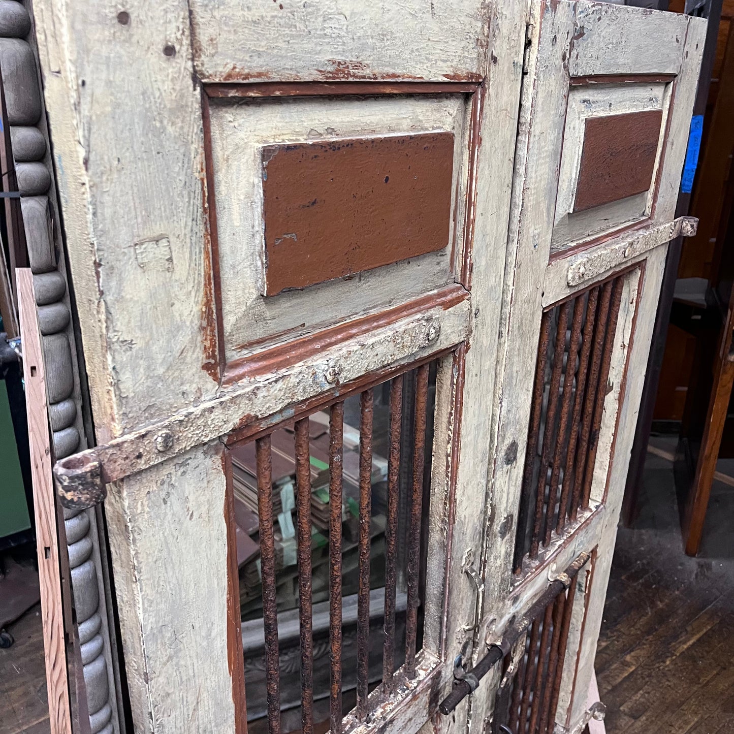 Antique Teak Garden Gate Set(India?)